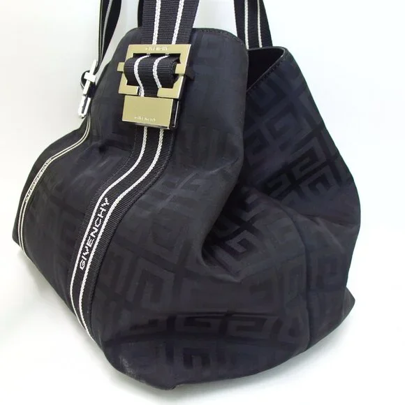 Authentic GIVENCHY logo Tote Bag Nylon [Used]